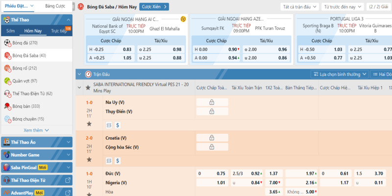 Sảnh bóng đá Saba là gì? Học ngay 5 mẹo chơi bóng đá Saba chắc thắng 4 Sảnh bóng đá Saba là gì